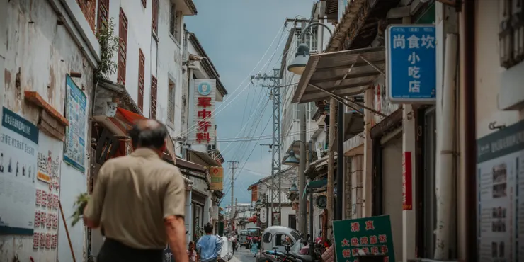 建水古城到處都充斥著各種小巷子