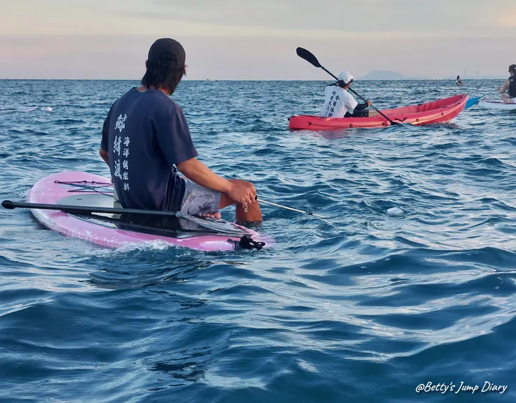 ▲2025屏東小琉球-浮潛、SUP/ 圖片來源：Betty's Jump Diary