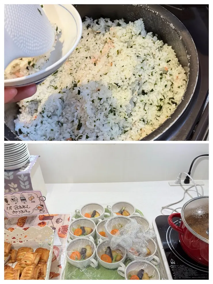 早餐都是當地風味料理