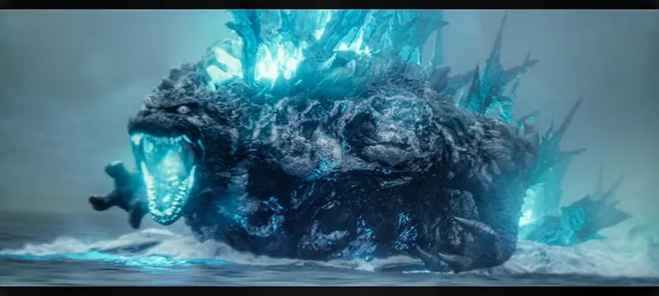 哥吉拉的多場追逐與大決戰都在海上