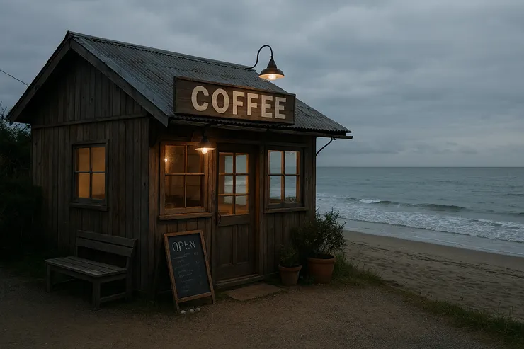 【咖啡靈異十夜談】第六夜:海邊的回音 海岸邊的咖啡小屋