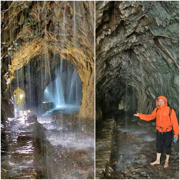 【走到盡頭等候來者借光攝影！右為佳源。】