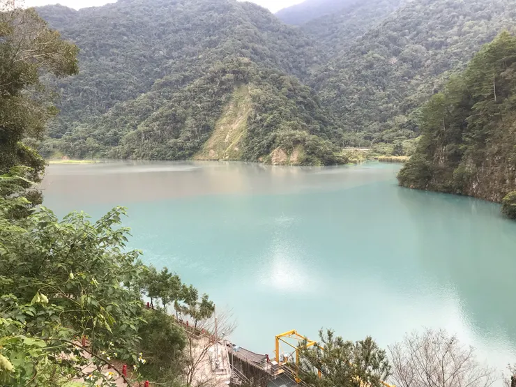 一路從下游日月潭向上遊