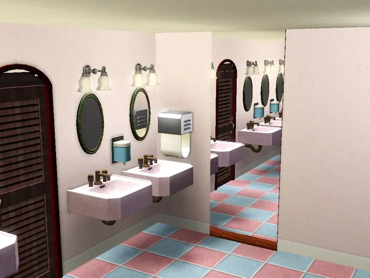 到了全店最重要的部份--洗手間了！這裏是女廁。