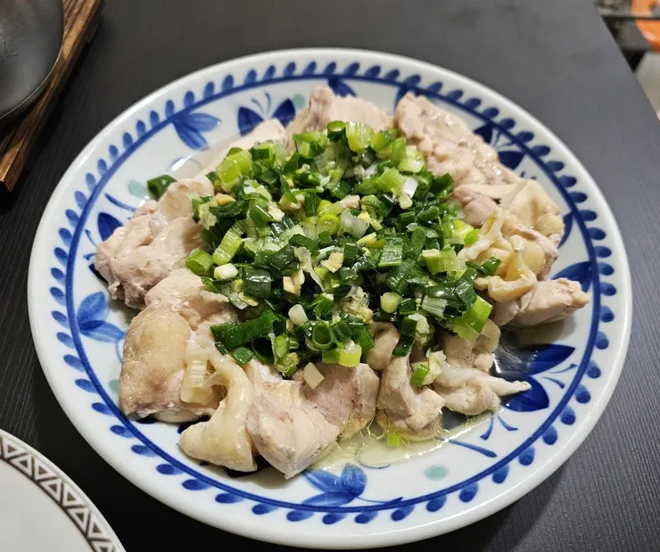 蔥油雞