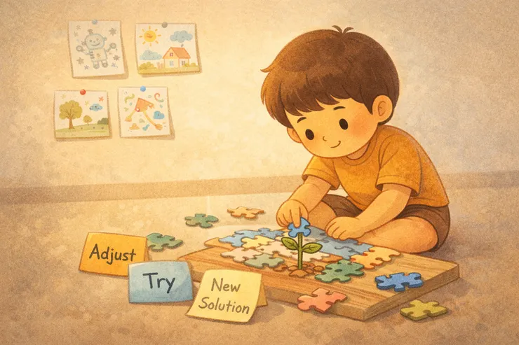 世界會變,但我能「調整」、「嘗試」並找出「新解法」。