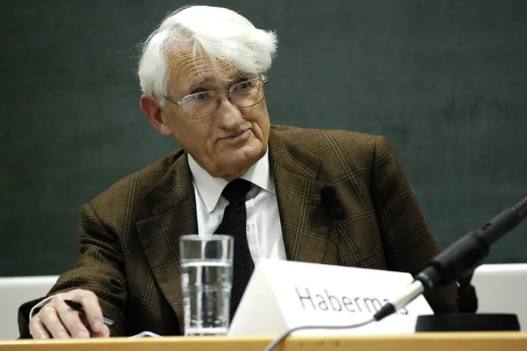 哈伯瑪斯（JurgenHabermas）圖片來源：Wolfram Huke, CC BY-SA 3.0, via Wikimedia Commons