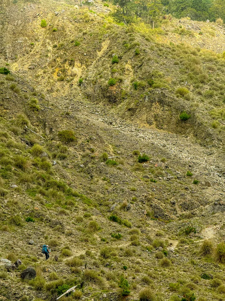 每個人都揹超大包