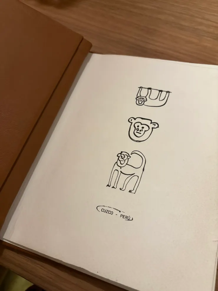 菜單的圖案好可愛