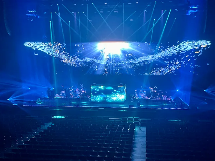 官方資訊推特分享：彩排現場照