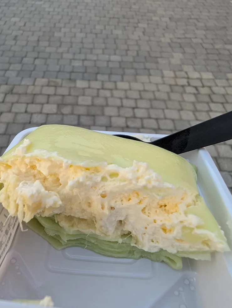 榴蓮班戟-內餡(剖半)