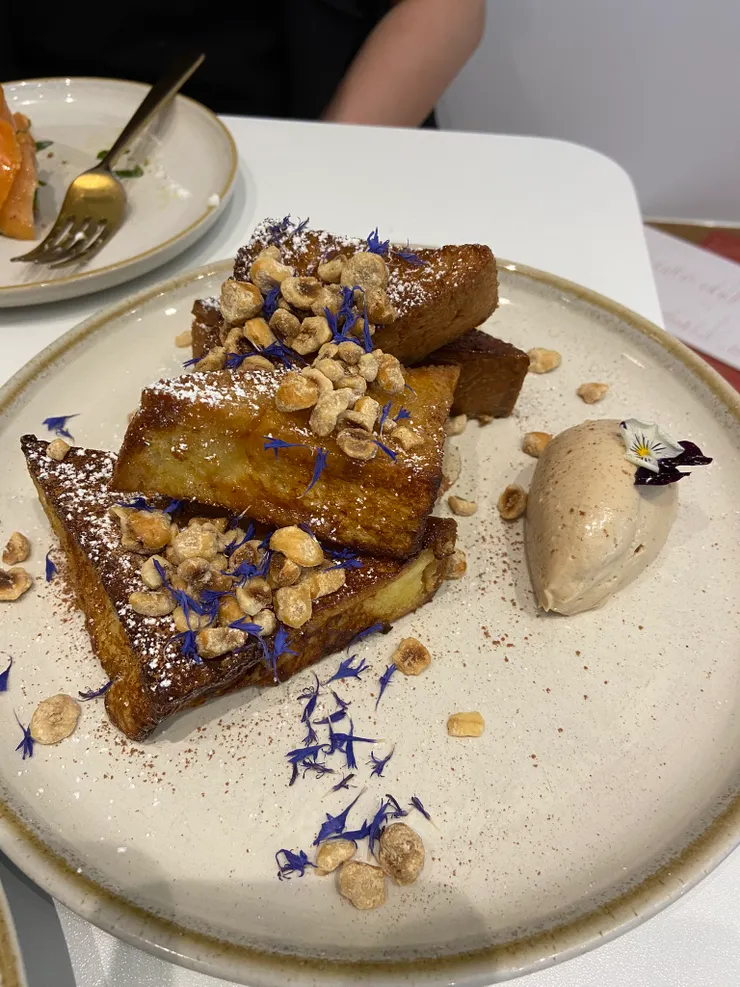 榛子法蘭西多士 HK$112