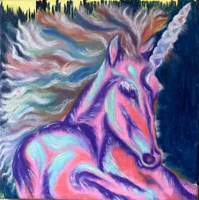 Iridescent Unicorn｜Jian 9Art
