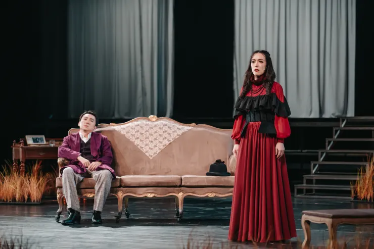 《海妲．蓋柏樂》演出影像。／影像提供：衛武營國家藝術文化中心（攝影／林峻永）