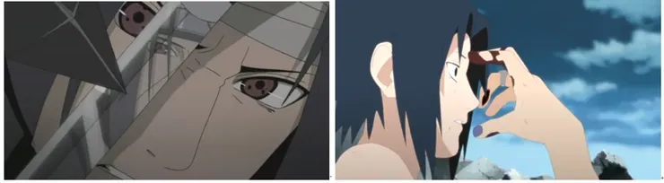 經過與鼬之對決後才開啟了萬花筒血輪眼