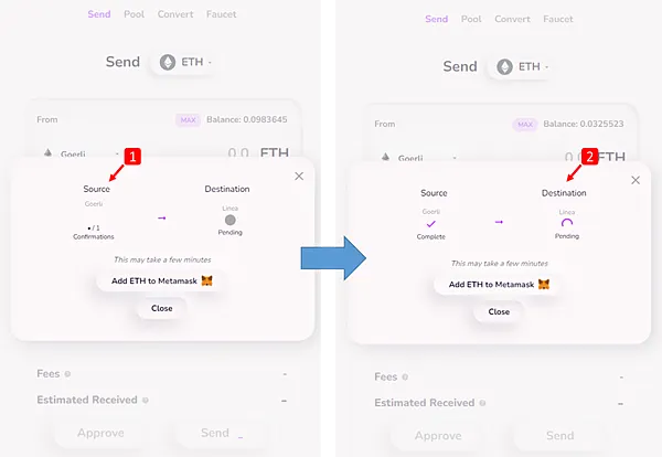 Linea｜測試網使用教學，教你如何領取測試代幣/跨鏈/兌換(faucet/bridge/swap)