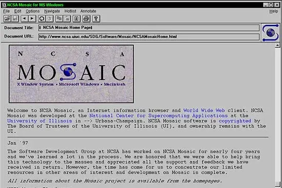 Mosaic Browser