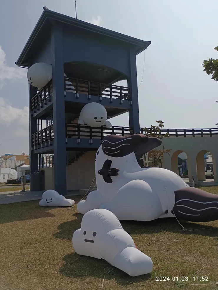 落山風藝術季，自拍攝