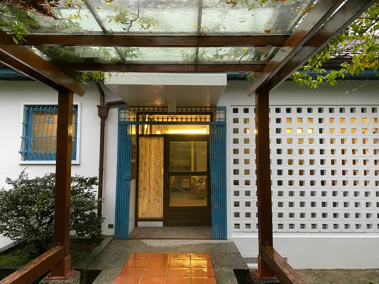 胡適故居正面入口