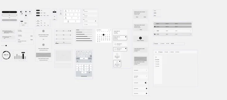 figma提供多種免費模板資源