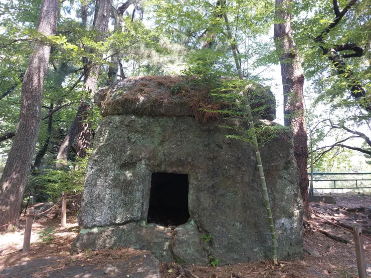 一樣在二之丸拍到的，感覺像是逃跑的出口