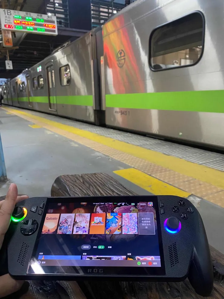 以前會嫌車子很慢，現在很開心可以玩很久的遊戲