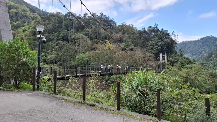 上次(10年前)來的時候，還沒有這座吊橋