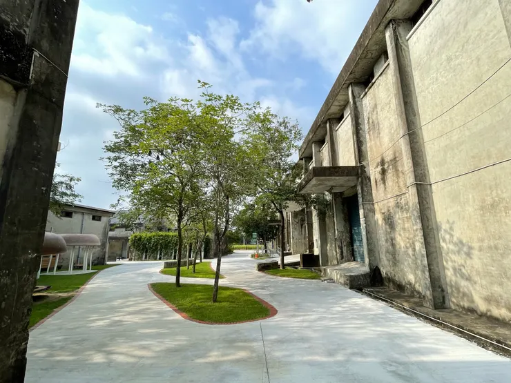 園區內有不錯的環境