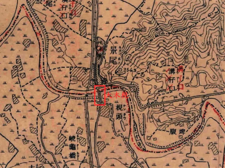 瑠公圳最早跨越景美溪,流往景美街