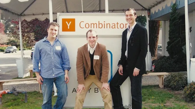 由左至右： Joe Gebbia、Nathan Blecharczyk、Brian Chesky