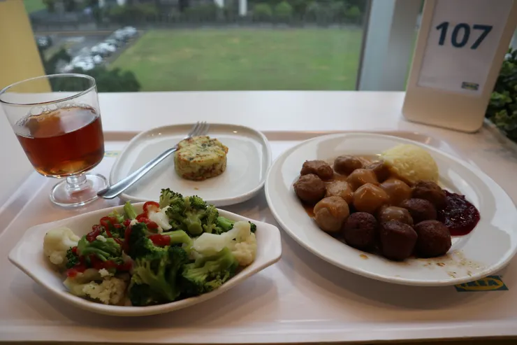 疫情微解封後的第一頓IKEA