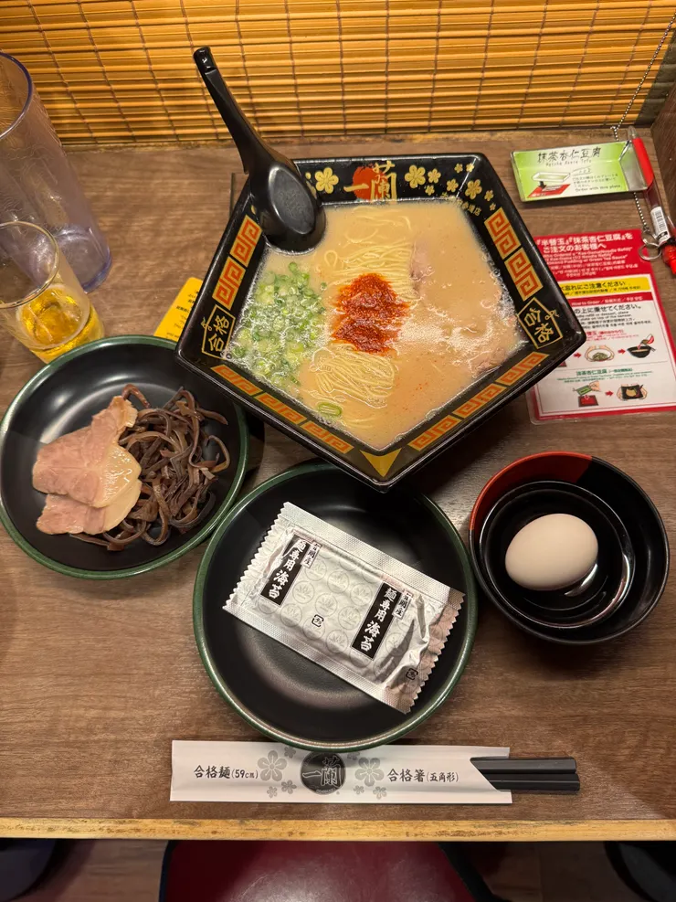 一蘭拉麵（合格麵）