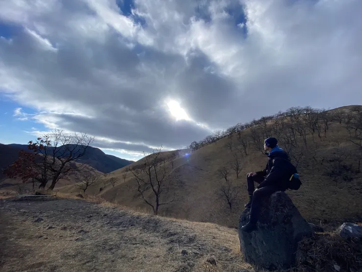 日本大分-由布岳 || 最後還拍到了好天氣限定的美景