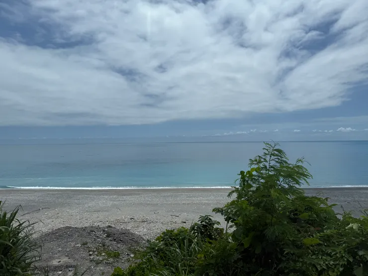花蓮的太平洋感覺特別柔和