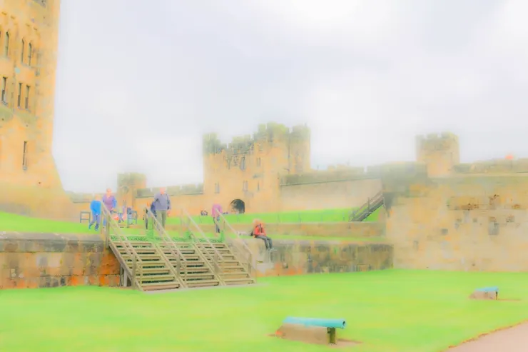 阿尼克城堡一景