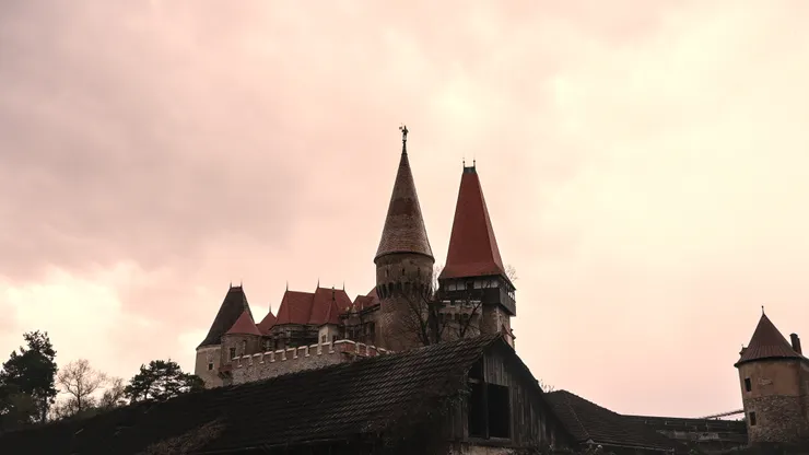 被帶去參觀的羅馬尼亞城堡