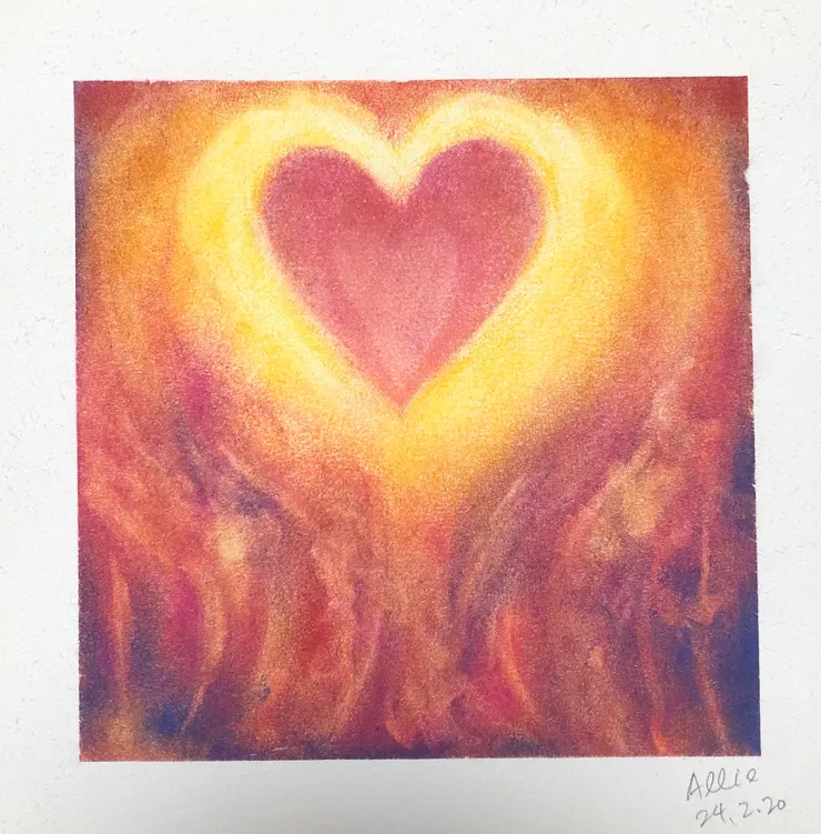 粉彩作品 by Allie - 24.02.20