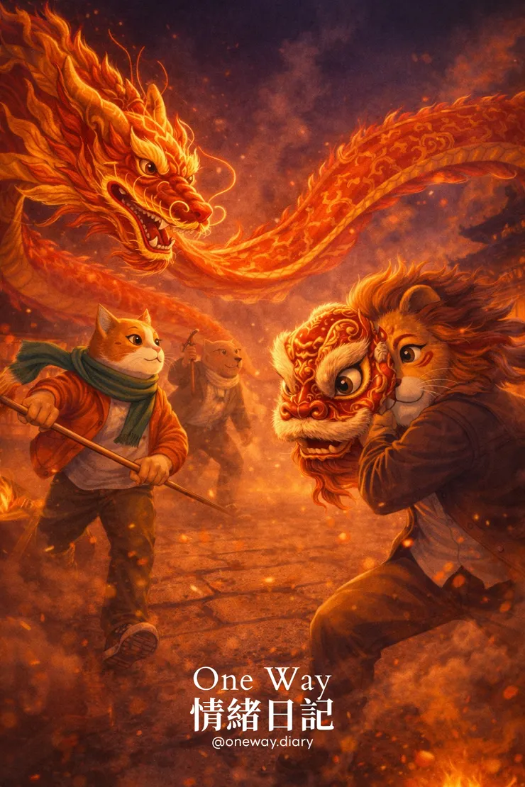 2026 丙午年 洪唯傑 賀歲插畫