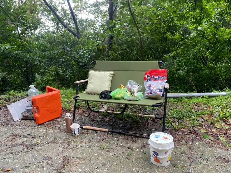 煮水、椅子，我的可愛垃圾桶