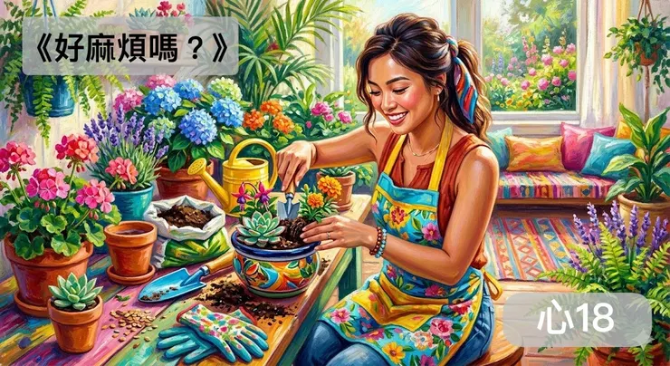 其實我們真去做了之後會發現心裡很開心。🥰