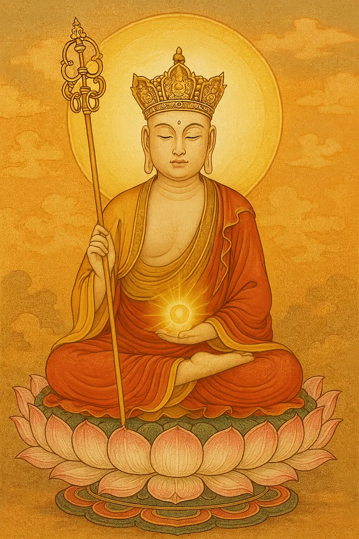 地藏王菩薩(AI生成)