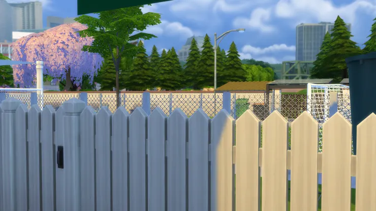 動物園的木圍欄我故意選高一些的，好保護動物和校內的人。