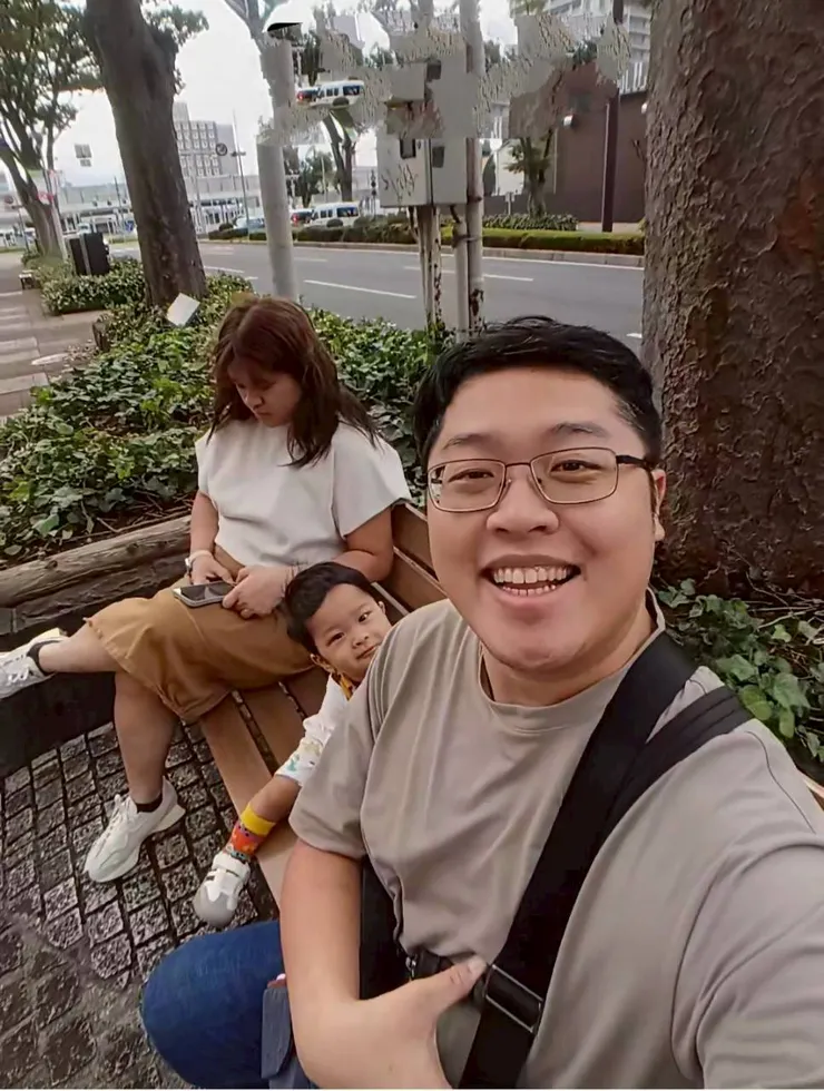 等姪女的拍照😄