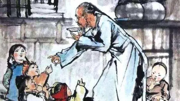 孔乙己總是活在別人的笑聲中，也死在別人的笑聲中。（圖片來源：壹讀）