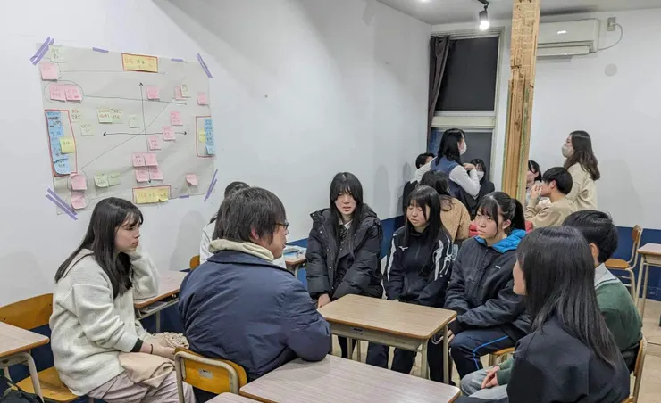 去跟當地高中生交流大概是他們最快樂的一趴吧？