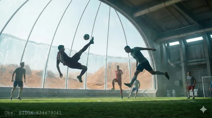 Concept art for Mars Base: Paradis Project by Eidox - Sci-fi novel illustration