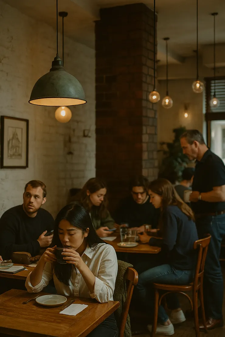 內向外向都愛的咖啡館：社交焦慮時代的療癒角落