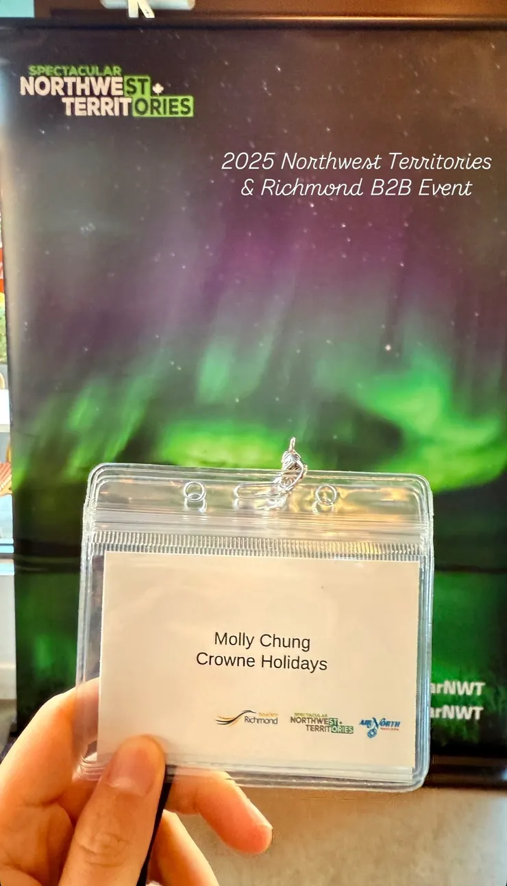 很榮幸以加拿大地接旅行社的身分代表參加此次的活動💖