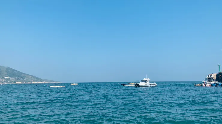 馬祖的海上也算是十分繁忙。