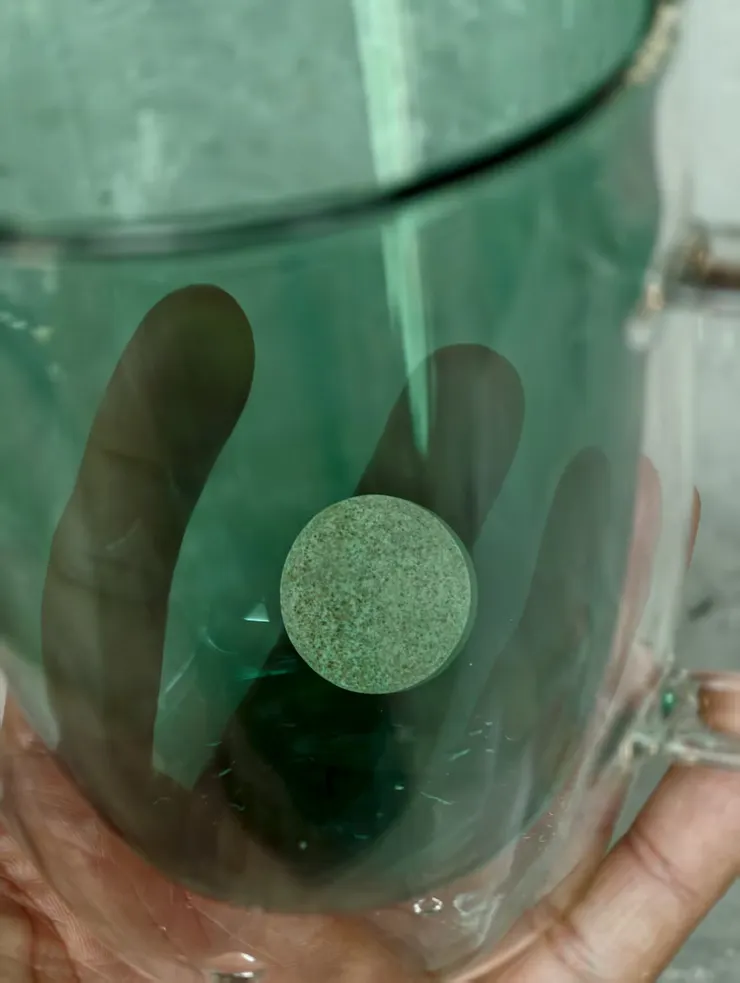 食用氣泡錠建議都要用透明杯!